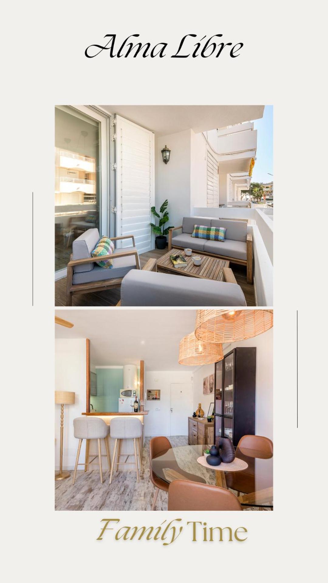 Alma Libre Beach Apartment Колонья Сант Джордин Экстерьер фото